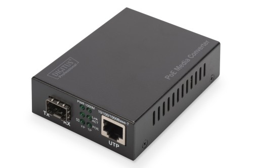 Konwerter mediów Gigabit PoE, RJ45 / SFP, PSE - 2804875