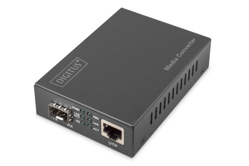 10 Gigabit Mediaconverter RJ45 / SFP wspiera 1G, 2.5G, 5G i 10G - 2804881