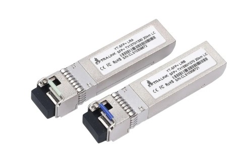Extralink SFP+ 10G | Moduł SFP+ WDM | 10Gbps 1270/1330nm, single mode, 20km, LC, DOM, para, dedykowany dla HP/ARUBA - 1889463