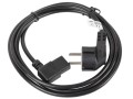 Kabel Lanberg CA-C13C-12CC-0018-BK (C13 / IEC C13 / IEC 320 C13 F - Schuko M; 1,8m; kolor czarny) - 2894174