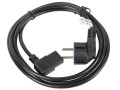 Kabel Lanberg CA-C13C-12CC-0018-BK (C13 / IEC C13 / IEC 320 C13 F - Schuko M; 1,8m; kolor czarny) - 1048944