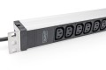 Listwa zasilająca PDU 19" Rack, 12x gniazdo C13 16A/230 V, 2.0m, 1x wtyk unischuko, 16A, aluminiowa - 2759531