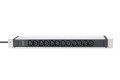 Listwa zasilająca PDU 19" Rack, 12x gniazdo C13 16A/230 V, 2.0m, 1x wtyk unischuko, 16A, aluminiowa - 2776572