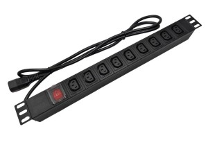 Listwa zasilająca 19"- 9xgniazdo UPS - wtyk UPS-C14