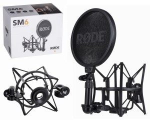 RODE SM6 - Uchwyt elastyczny z pop-filtrem (OUTLET)