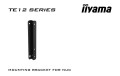 Monitor dotykowy iiyama ProLite TE6512MIS-B3AG 163,8cm (65") 4K UHD HDMI/VGA/USB - 2896149