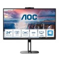 AOC V5 24V5CW monitor komputerowy 60,5 cm (23.8") 1920 x 1080 px Full HD LED Czarny - 1663110