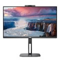 AOC V5 24V5CW monitor komputerowy 60,5 cm (23.8") 1920 x 1080 px Full HD LED Czarny - 2896474