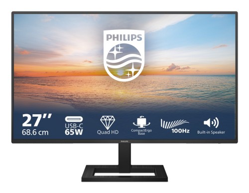 MONITOR PHILIPS LED QHD 27" E-LINE 27E1N1600AE/00 100Hz - 2086950