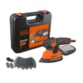 Szlifierka oscylacyjna 120W KA2500K-QS BLACK+DECKER - 2615268