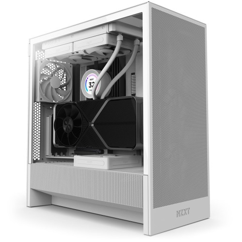 NZXT OBUDOWA H5 FLOW MIDI TOWER Z OKNEM BIAŁA - 2252131
