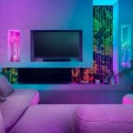 Twinkly Candies – 200 Lampki w kształcie serc RGB LEDs, zielony przewód, USB-C (OUTLET) - 2160747