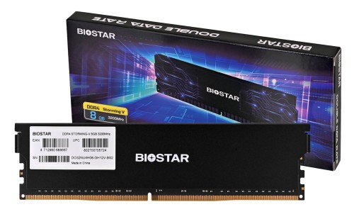 Pamięć DDR4 Biostar 8GB 3200MHz Heatsink Storming Vseries - 2857952
