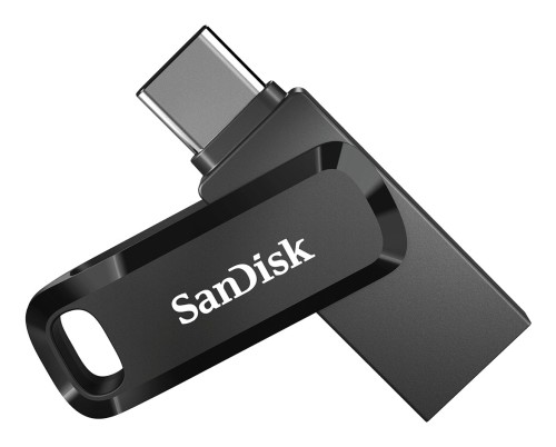 Pendrive SanDisk Ultra Dual GO SDDDC3-128G-G46 (128GB; USB 3.0, USB-C; kolor czarny) - 1153148