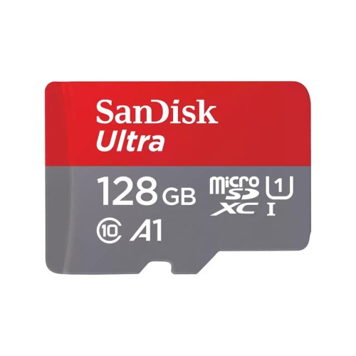 SANDISK ULTRA microSDXC 128GB 140MB/s + SD ADAPTER - 1223747
