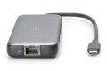 Digitus Stacja dokująca USB-C, 8-portowa - 2526523