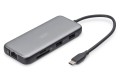 Digitus Stacja dokująca USB-C, 8-portowa - 2898453
