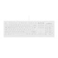 CHERRY AK-C8100F-U1-W/GE klawiatura Medyczna USB QWERTZ Niemiecki Biały - 2898538