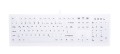 CHERRY AK-C8100F-U1-W/GE klawiatura Medyczna USB QWERTZ Niemiecki Biały - 2898539