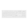CHERRY AK-C8100F-FU1-W/GE klawiatura Biuro RF Wireless QWERTZ Niemiecki Biały - 2878551