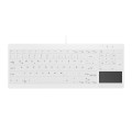 Aktywna Klawiatura USB AK-C7412F-GUS-W/GE QWERTZ Niemiecki Biały - 2878555