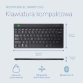 Klawiatura R-Go Compact Break - tastatur - multie - 2898576