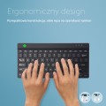 Klawiatura R-Go Compact Break - tastatur - multie - 2898572