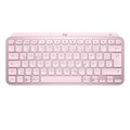 Logitech MX Keys Mini klawiatura RF Wireless + Bluetooth QWERTY Angielski Różowy - 2898595