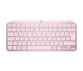 Logitech MX Keys Mini klawiatura RF Wireless + Bluetooth QWERTY Angielski Różowy - 2898591