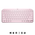 Logitech MX Keys Mini klawiatura RF Wireless + Bluetooth QWERTY Angielski Różowy - 1951956