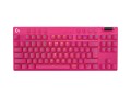 Klawiatura Logitech PRO X TKL różowa - 2808887