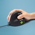 Ergonomiczna mysz R-Go Maus HE ergonomicznie praworęczna USB średnia czarna retail - 2878599