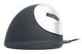 Ergonomiczna mysz R-Go Maus HE ergonomicznie praworęczna USB średnia czarna retail - 2538641