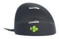 Ergonomiczna mysz R-Go Maus HE ergonomicznie praworęczna USB średnia czarna retail - 2538642