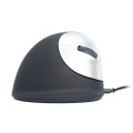 Ergonomiczna mysz R-Go Maus HE ergonomicznie praworęczna USB średnia czarna retail - 2463704