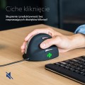 Ergonomiczna mysz R-Go Maus HE ergonomicznie praworęczna USB średnia czarna retail - 2898857