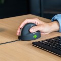 Ergonomiczna mysz R-Go Maus HE ergonomicznie praworęczna USB średnia czarna retail - 2898864