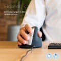 Ergonomiczna mysz R-Go Maus HE ergonomicznie praworęczna USB średnia czarna retail - 2898855