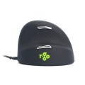 Ergonomiczna mysz R-Go Maus HE ergonomicznie praworęczna USB średnia czarna retail - 2463705