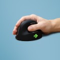 Ergonomiczna mysz R-Go Maus HE ergonomisch rechts Bluetooth mittel schwarz/sil retail - 2463711