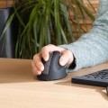 Ergonomiczna mysz R-Go Maus HE ergonomisch rechts Bluetooth mittel schwarz/sil retail - 2463707