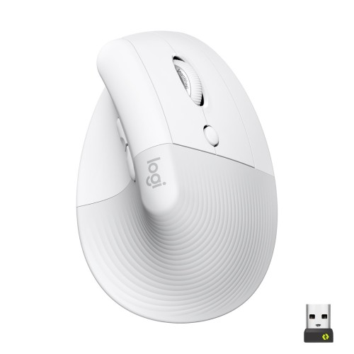Mysz Logitech Lift Vertical White - 2094675