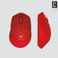 Mysz Logitech M330 910-004911 (optyczna; 1000 DPI; kolor czerwony) - 2671414