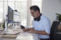 Słuchawki BT nauszne Poly Voyager Surround 80 UC Microsoft Teams Certified USB-C Headset + USB-C/A Adapter 8G7U0AA - 2899205