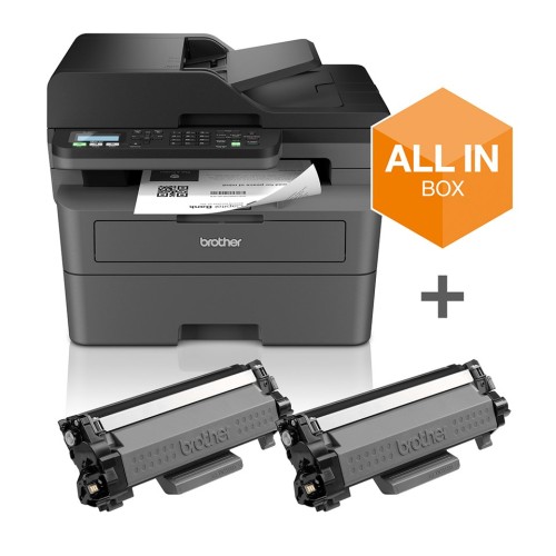 Brother MFC-L2827DWXL drukarka wielofunkcyjna Laser A4 1200 x 1200 DPI 32 stron/min Wi-Fi - 2062899
