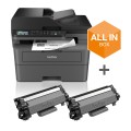 Brother MFC-L2827DWXL drukarka wielofunkcyjna Laser A4 1200 x 1200 DPI 32 stron/min Wi-Fi - 2166864