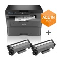 Brother DCP-L2627DWXL drukarka wielofunkcyjna Laser A4 1200 x 1200 DPI 32 stron/min Wi-Fi - 2061584