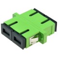Alantec Adapter światłowodowy jednomodowy SM SC/APC duplex (FOA-SCA-SMD) - 2653947