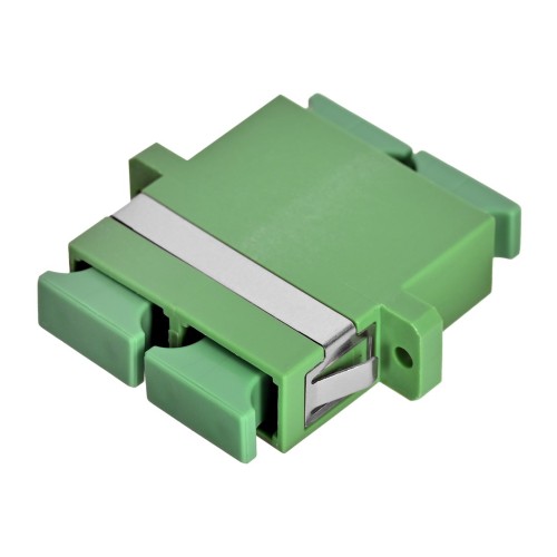 Alantec Adapter światłowodowy jednomodowy SM SC/APC duplex (FOA-SCA-SMD) - 2653947