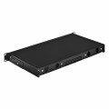 Alantec Przełącznica światłowodowa 24xSC duplex / 24xLC quad 19" 1U z płytą czołową oraz akcesoriami montażowymi (dławiki, opaski), wysuwalna (FOP-1U-24SCD-C) - 2900985